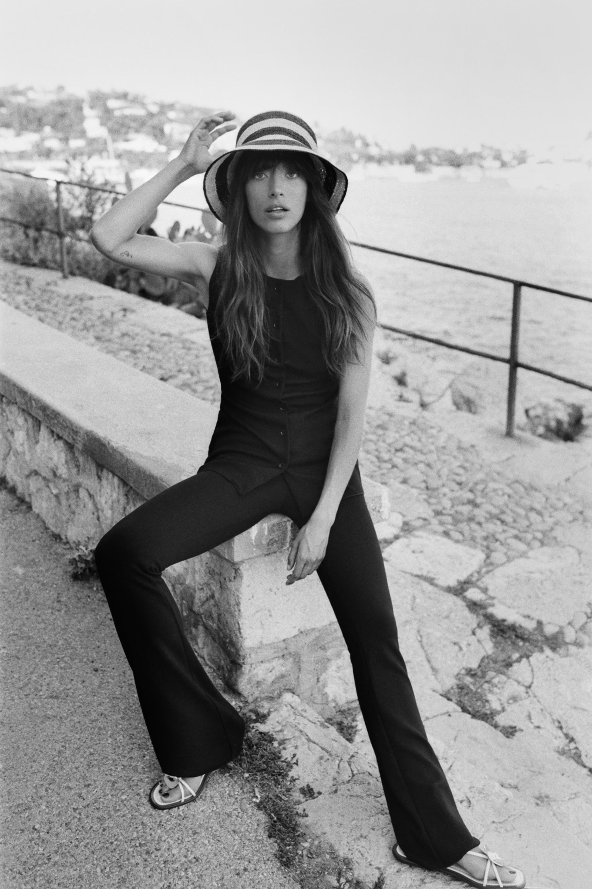 Chaleco Punto Largo Zara Chaleco Punto Botones Zara Chaleco Negro