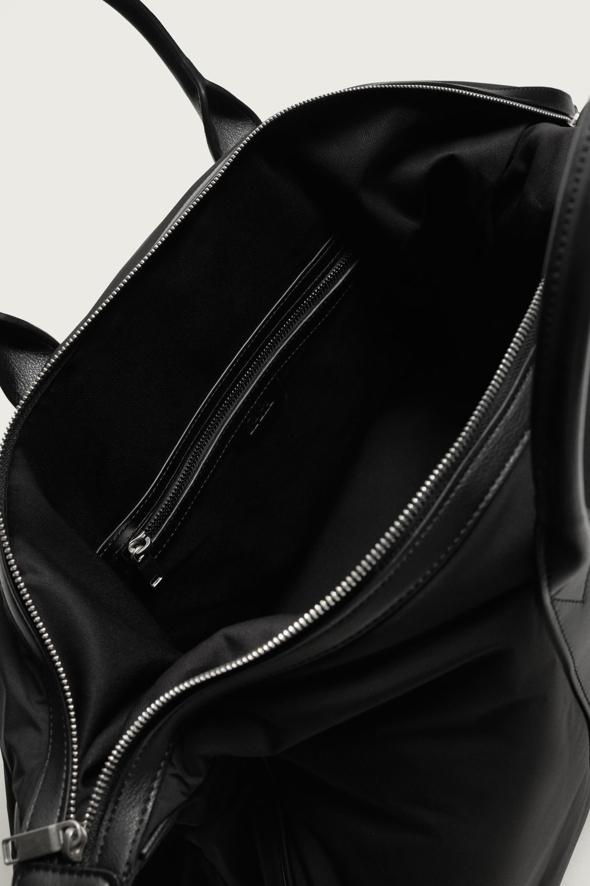 SAC DE VOYAGE EN NYLON COMBINÉ