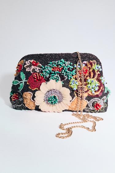 BEADED HANDBAG - Multicoloured by Zara
