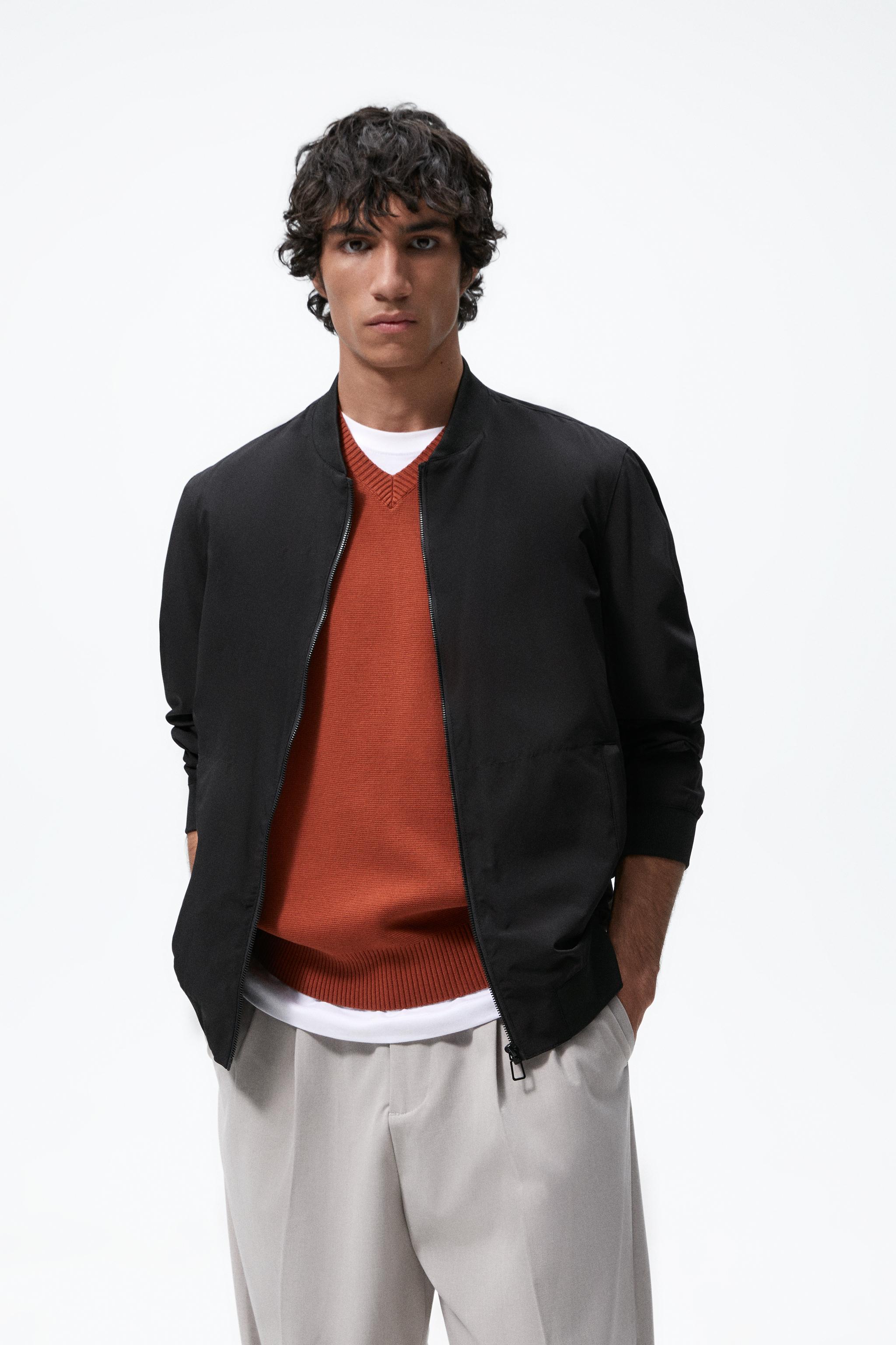 Cazadora bomber hotsell hombre zara