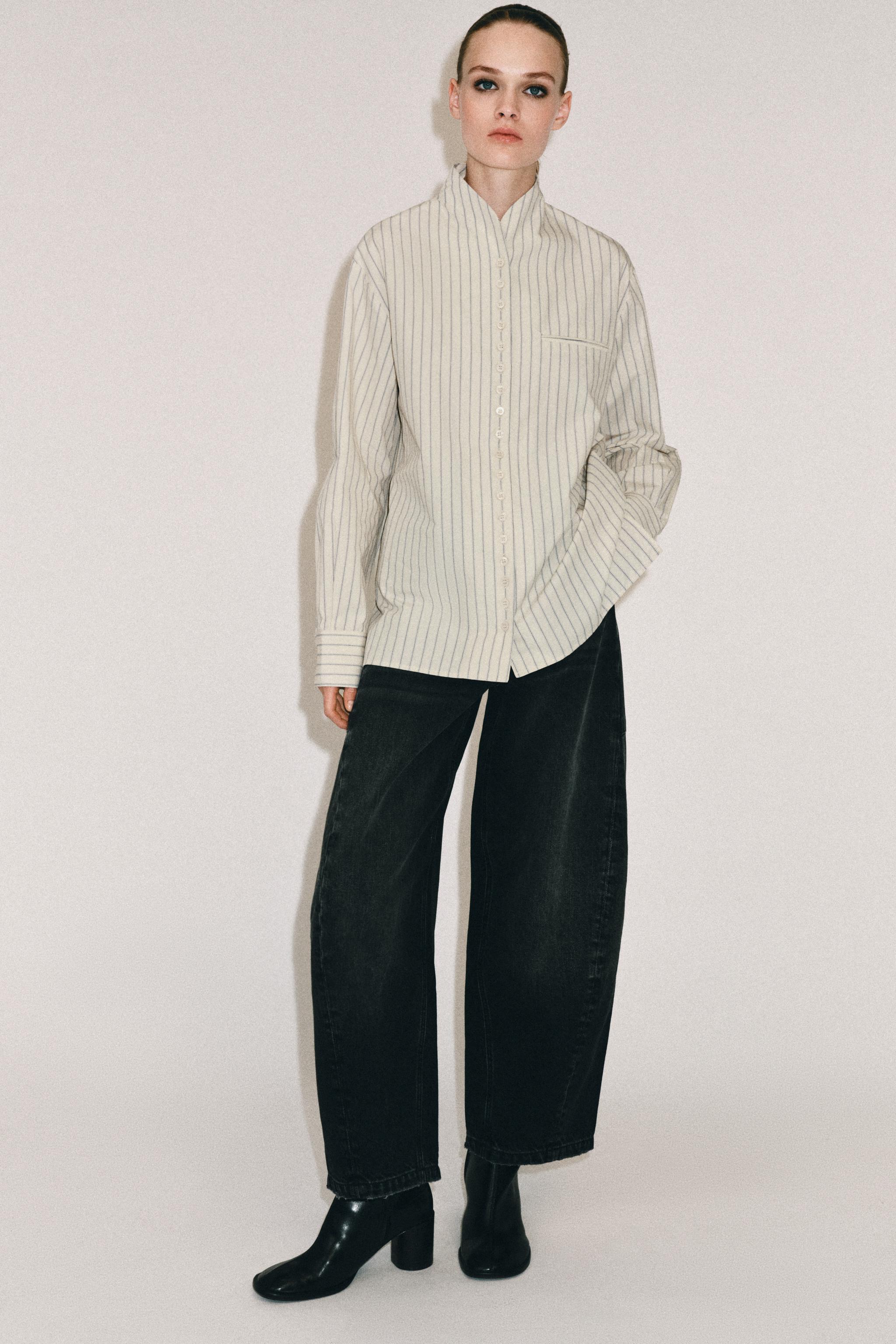 ZW COLLECTION STRIPED SHIRT