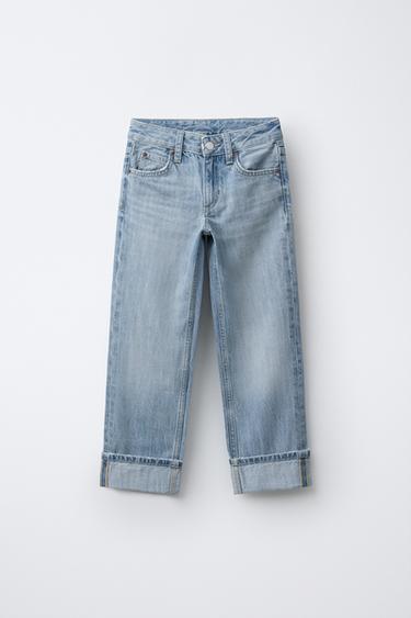 JEANS DROIT - Bleu clair de Zara