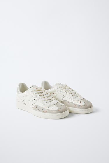 TENNIS EFFET PEINTURE - Blanc de Zara - Image 2