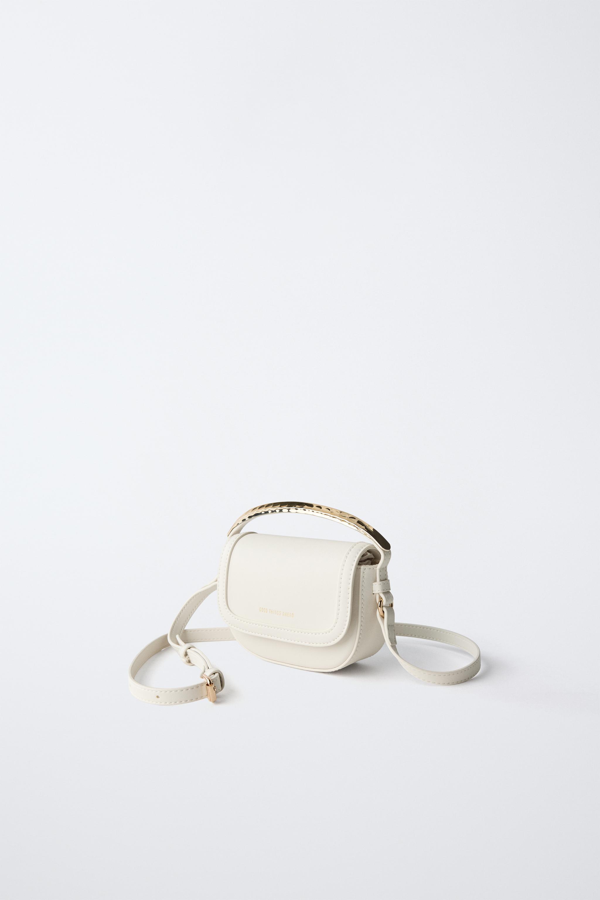 Zara White Leather Belt Bag white size 90 Zara White Bags & Handbags for Women for sale | eBay main image 3