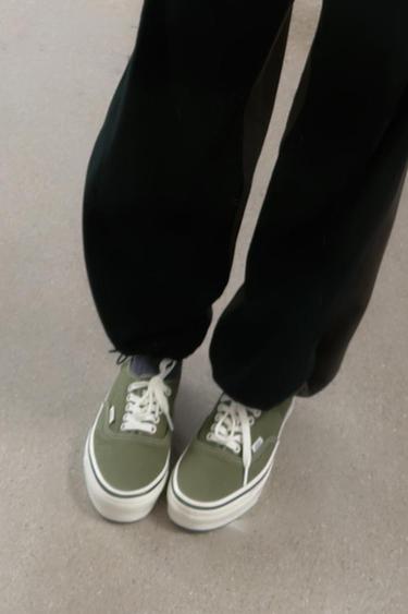 BASKET ZARA VANS® - Vert kaki de Zara