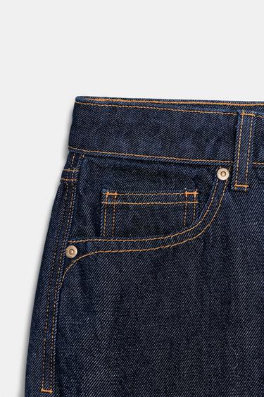 JEAN Z1975 DROIT TAILLE HAUTE LONGUEUR LONGUE - Bleu de Zara - Image 10