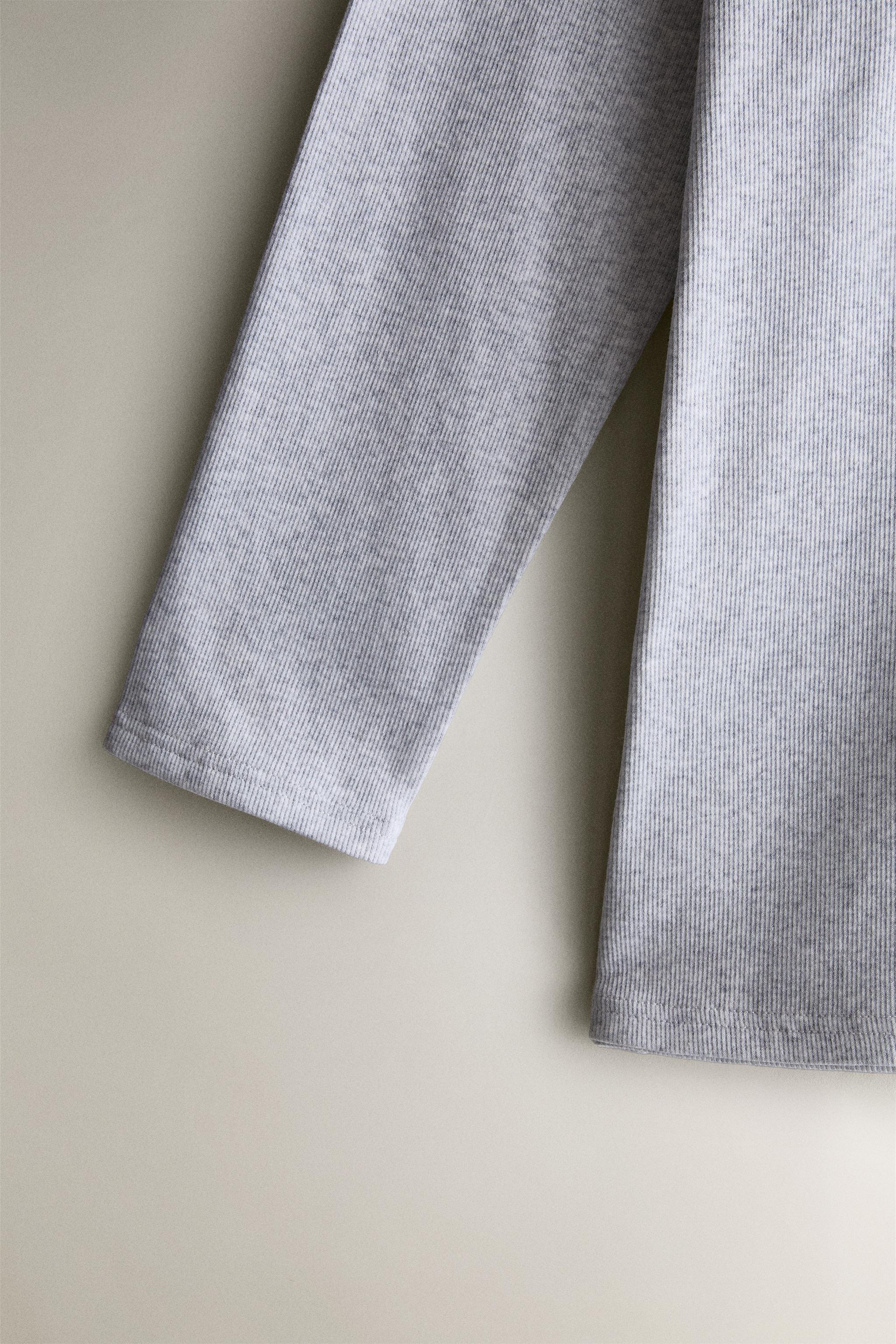 T-SHIRT COTON CÔTELÉ