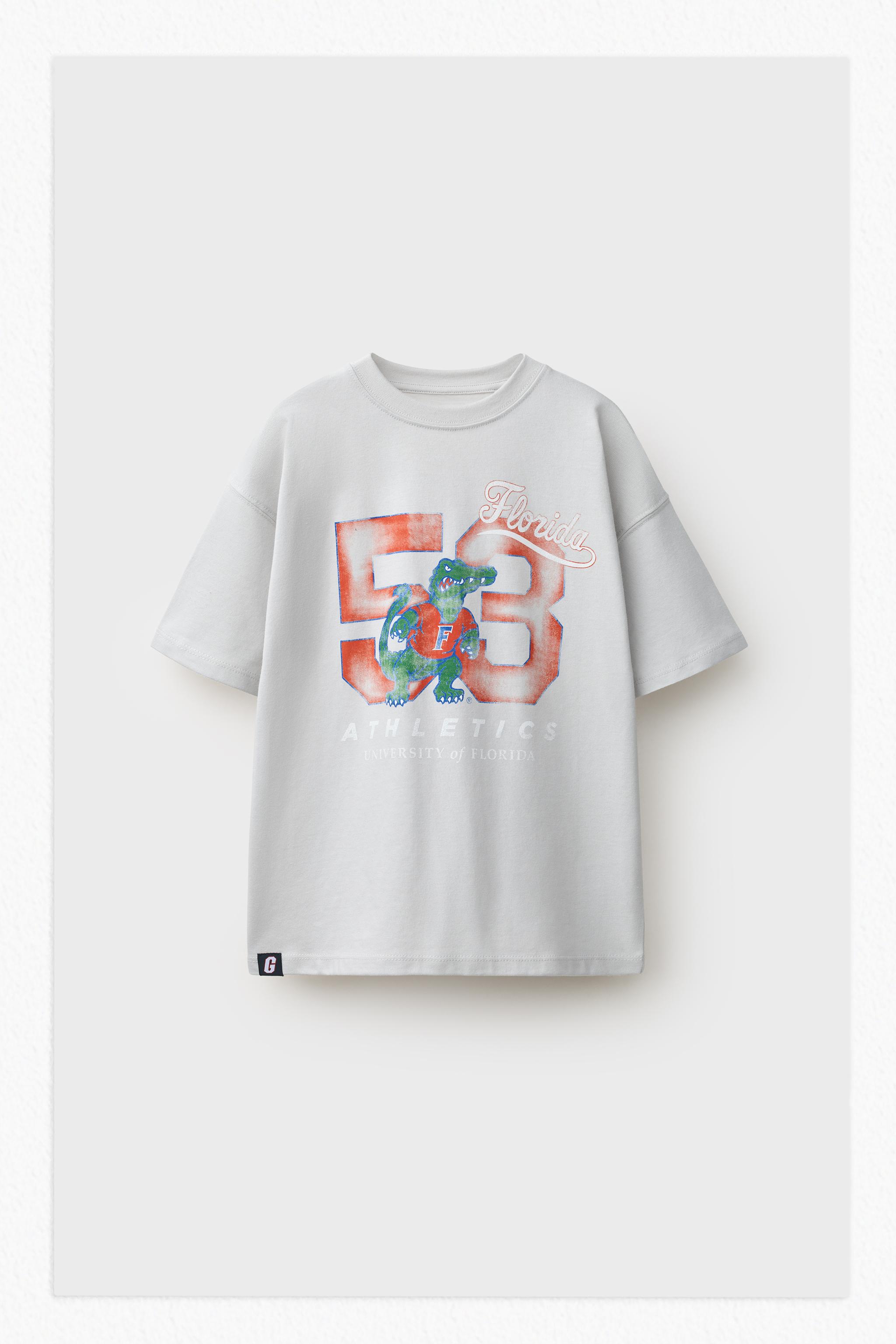 GATORS UNIVERSITY OF FLORIDA® PRINTED T-SHIRT — Ice