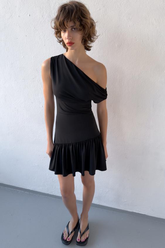 ASYMMETRIC SHORT DRESS
