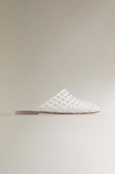 JELLY-PANTOFFELN - Weiß von Zara