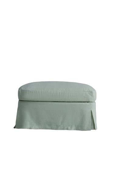 FOOTSTOOL 01 - Azzurro medio di Zara