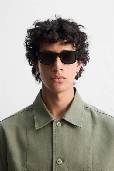 SQUARE SUNGLASSES - Black by Zara - Image 0
