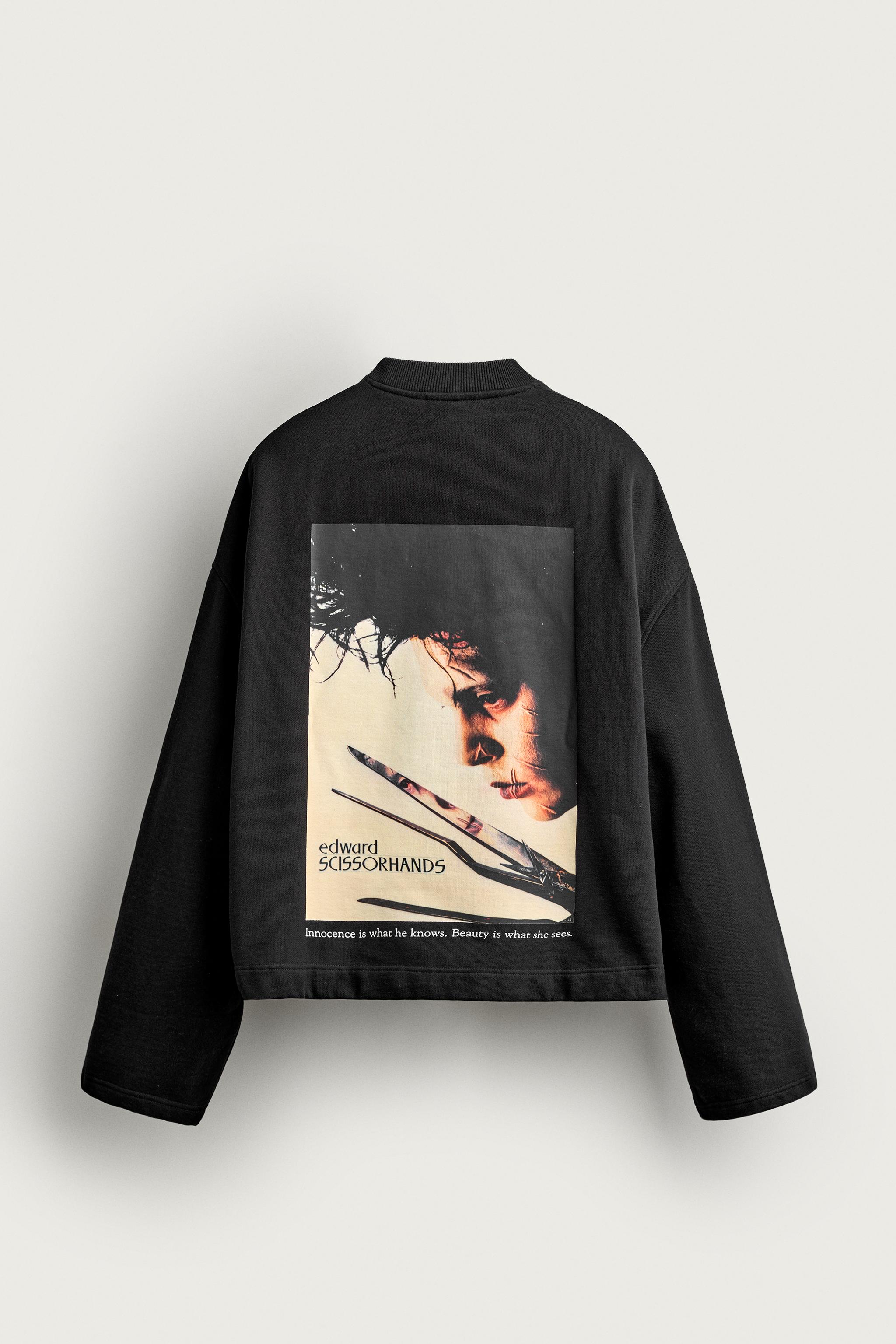 EDWARD SCISSORHANDS ©20TH CENTURY STUDIOS BOXY FIT SWEATSHIRT