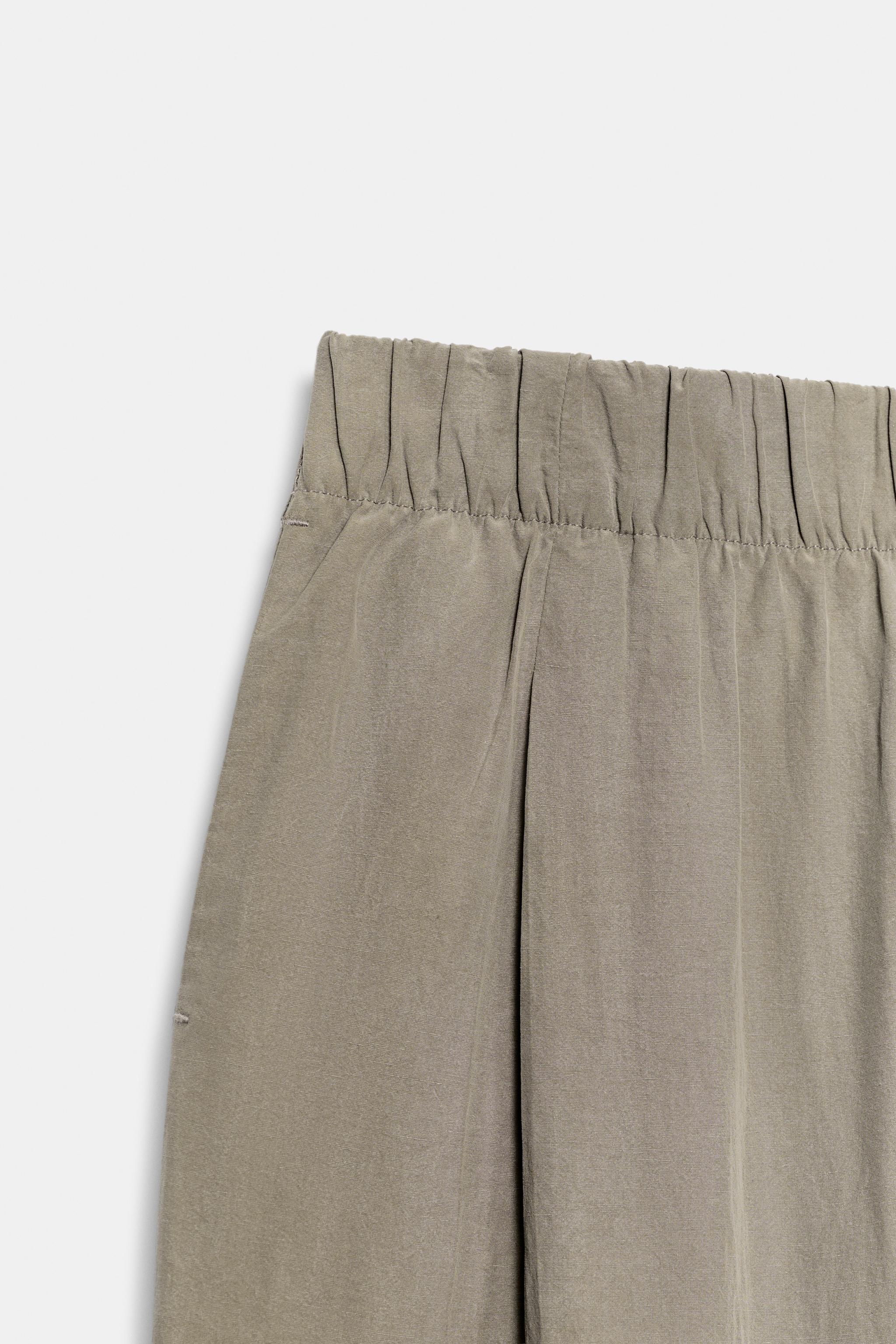 FLOWY ANKLE PANTS