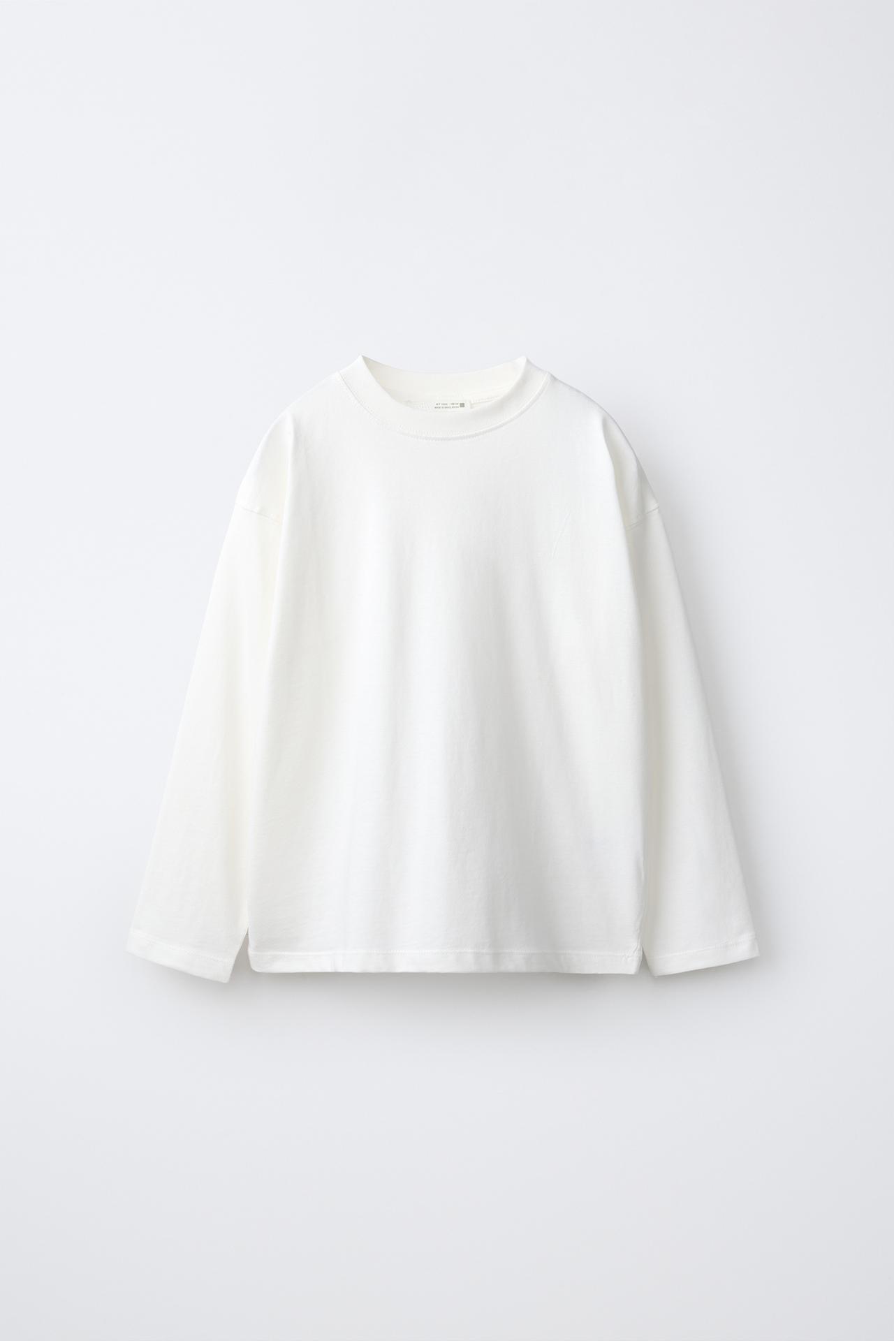 3-PACK OF BASIC LONG-SLEEVE T-SHIRTS — White