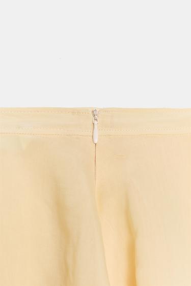 ZW COLLECTION LAYERED SKIRT - Butter by Zara - Image 4