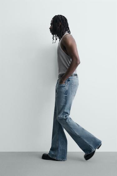 JEAN FLARE FIT - Bleu clair de Zara - Image 5