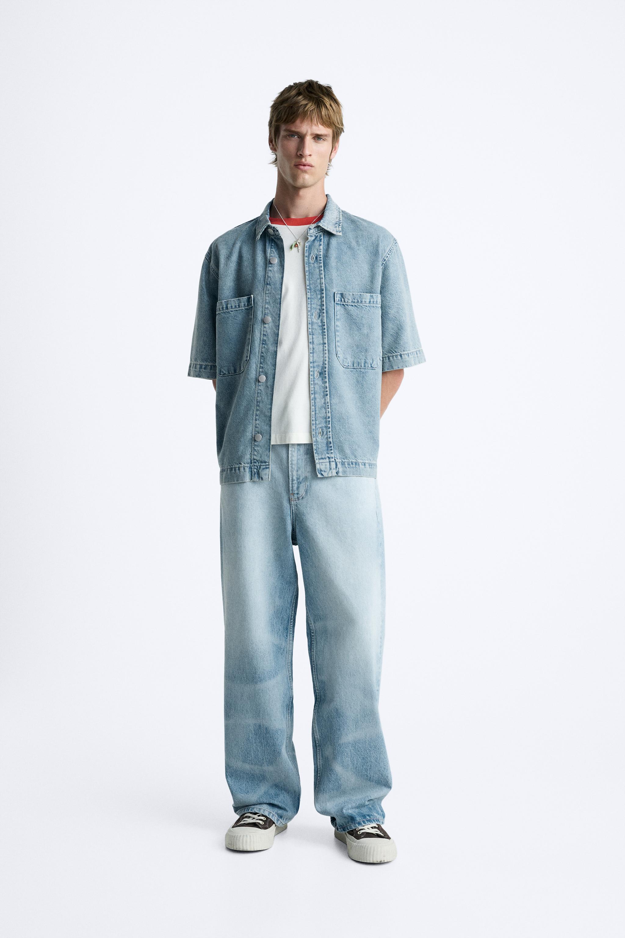 ZARA deals boys jeans with shirts