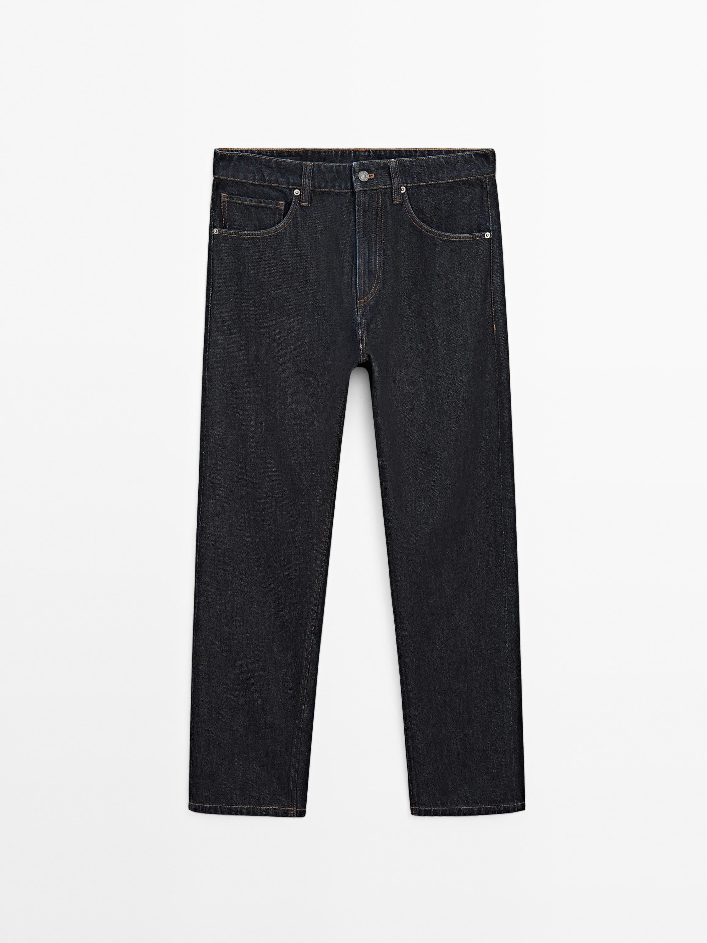 Relaxed-fit jeans — Navy blue