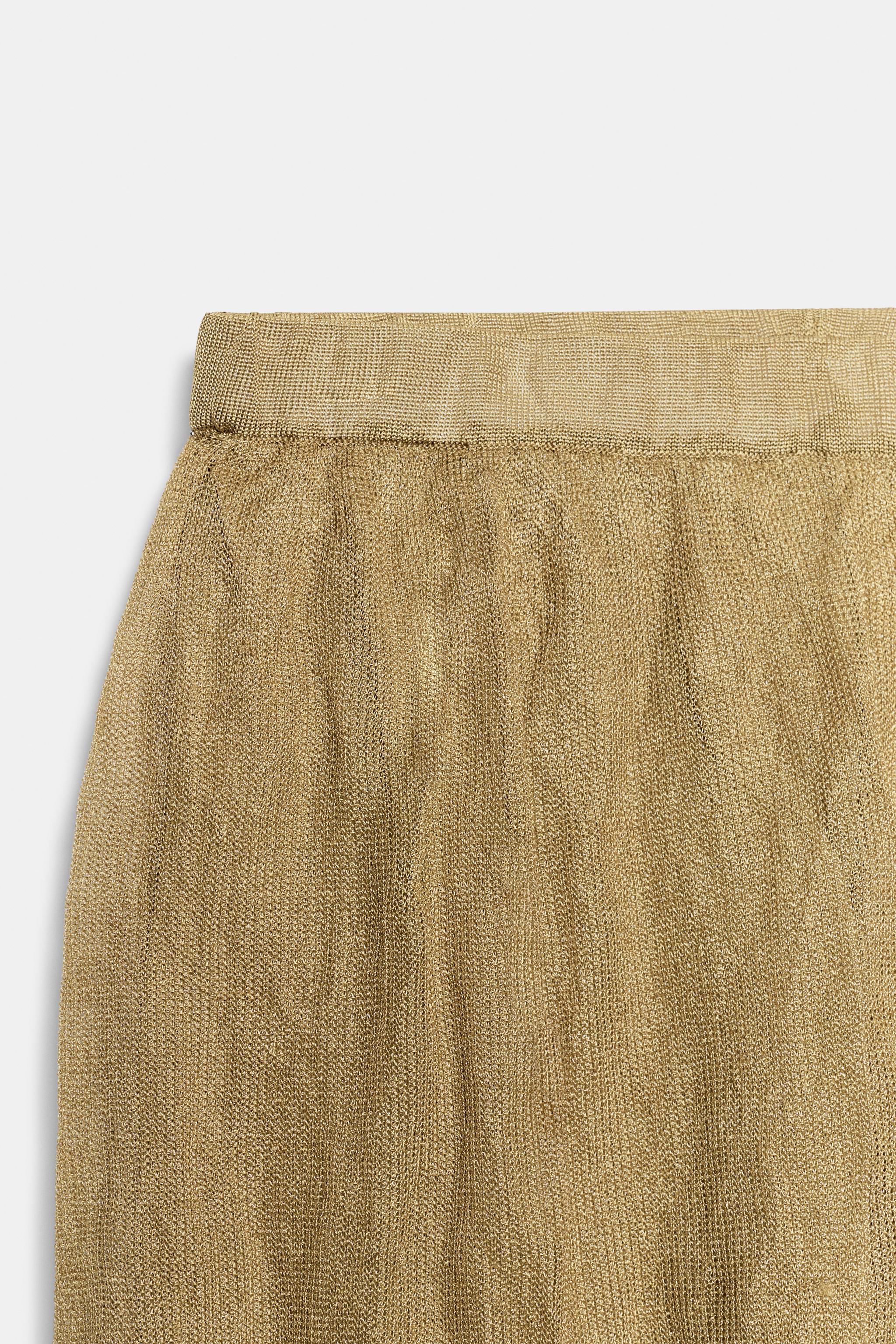 PANTALON BOUFFANT EN MAILLE FINE