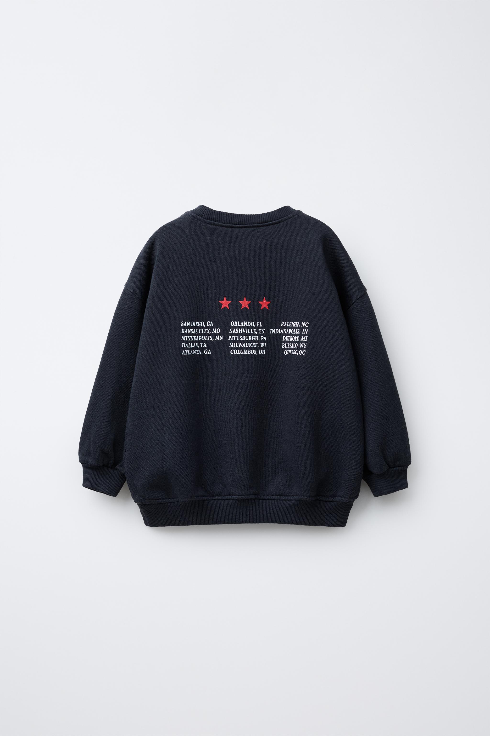 FLOCK ROLLING STONES © スウェットシャツ - ブラック | ZARA