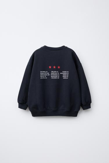 SUDADERA FLOCK ROLLING STONES © - Negro de Zara