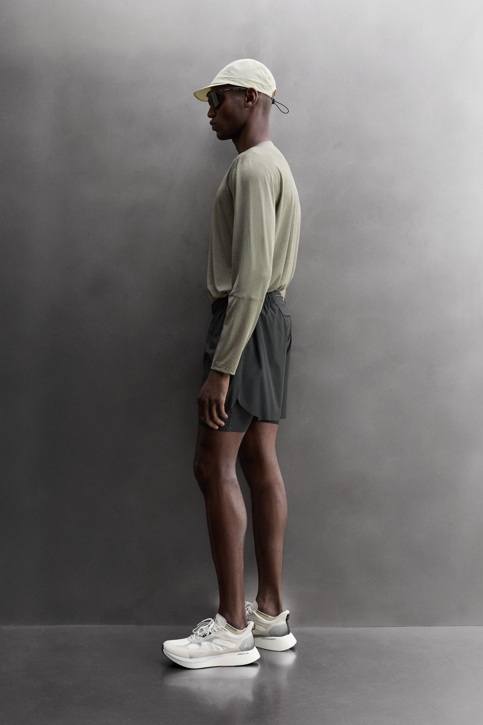 Мужские шорты Zara 2-IN-1 RUNNING SHORTS — фото 3