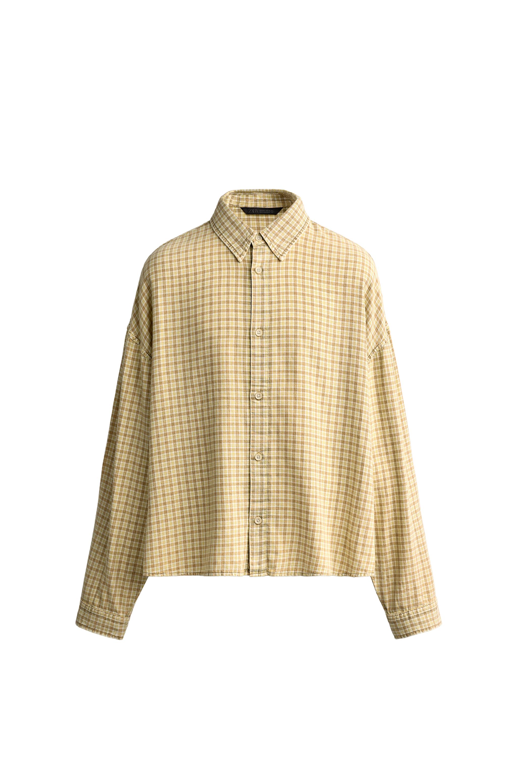 CAMISA RELAXED FIT CUADROS