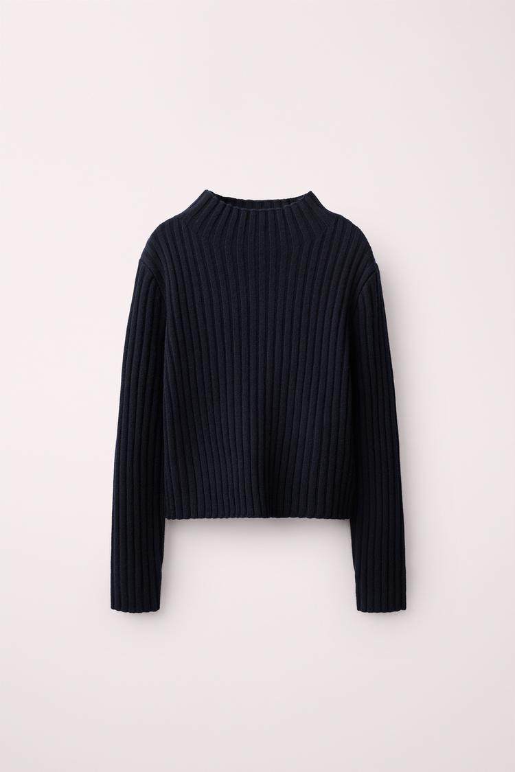 Jersey rib 100% lana created by caramel london x zara