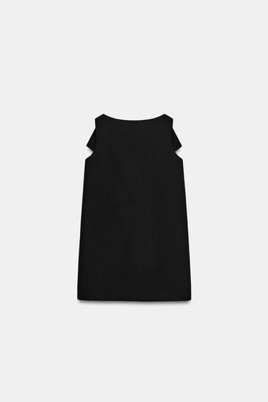 ROBE COURTE ZW COLLECTION - Noir de Zara