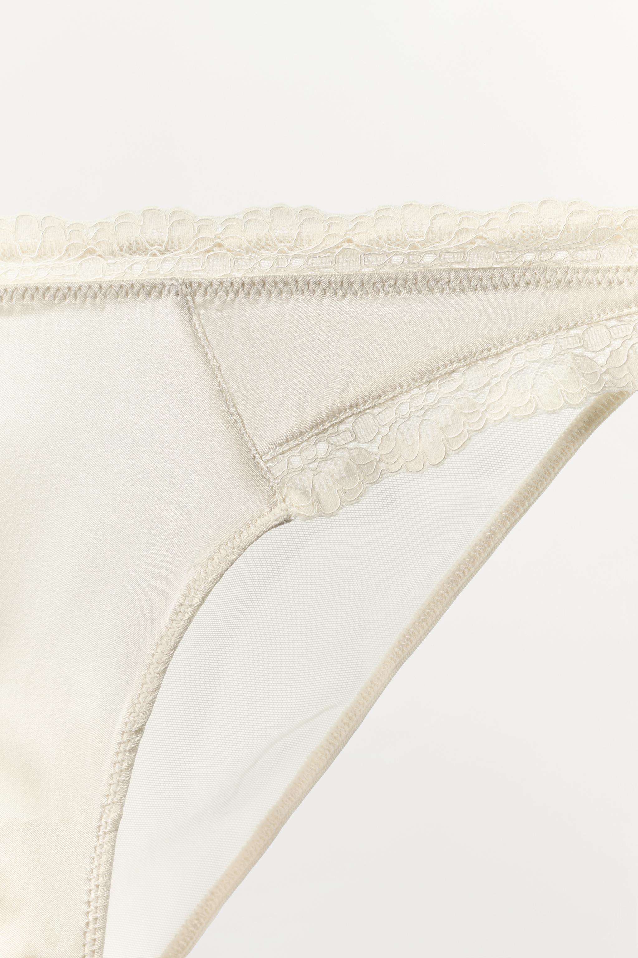 SILK BLEND LACE PANTIES