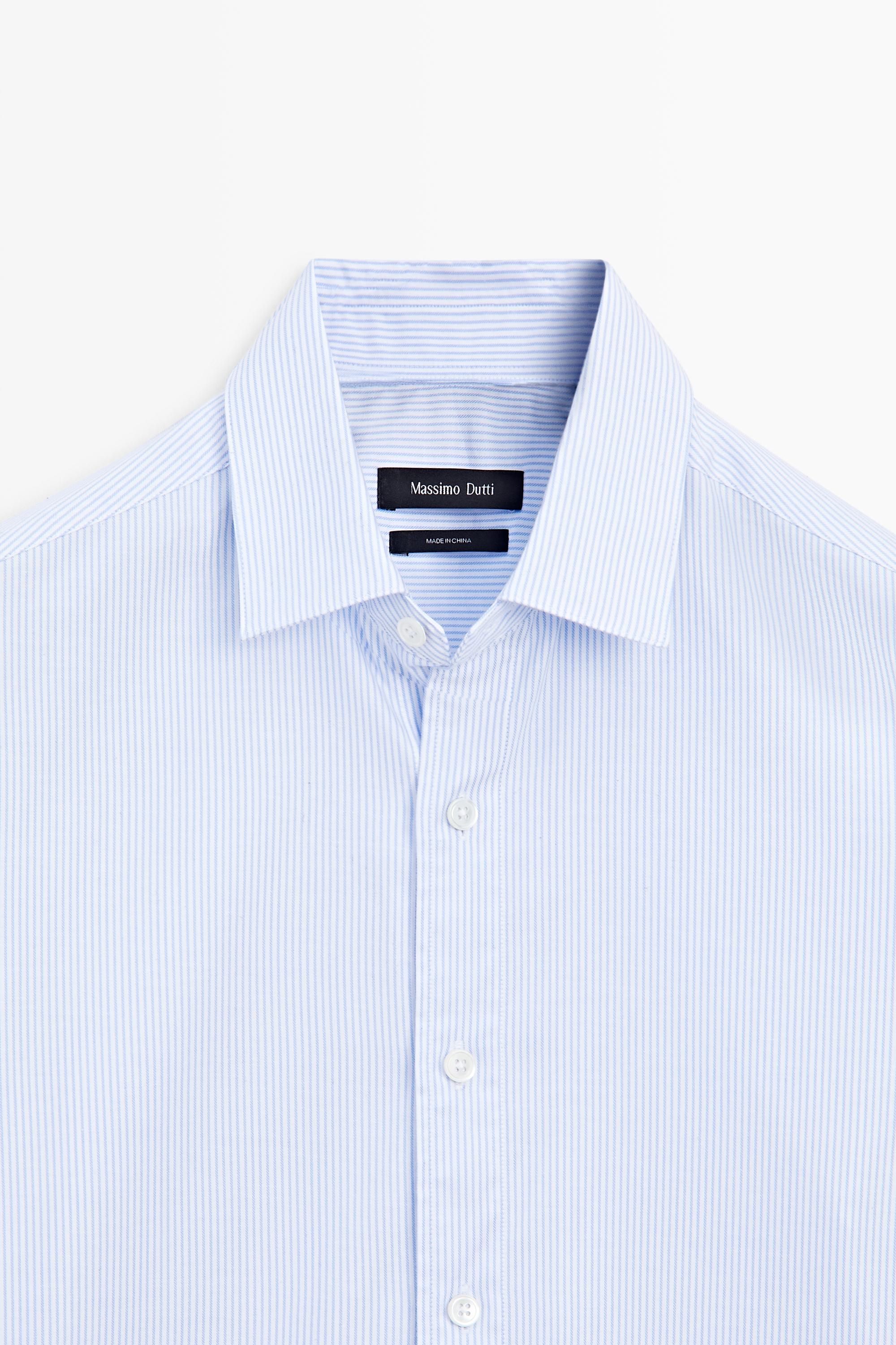 Chemise regular fit milleraies