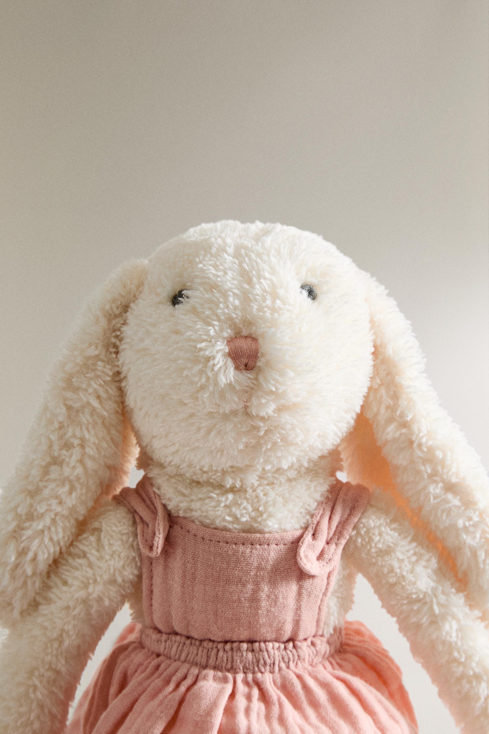 RABBIT PLUSH TOY - Oyster-white | ZARA United States