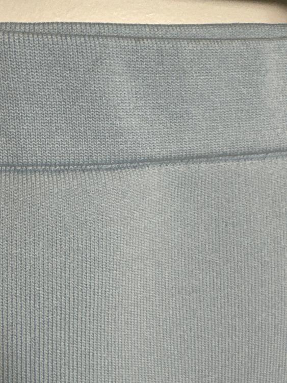 BLUE KNIT SKIRT - Image 3