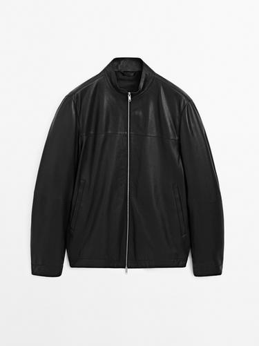 Zara Nappa sheepskin jacket - Black
