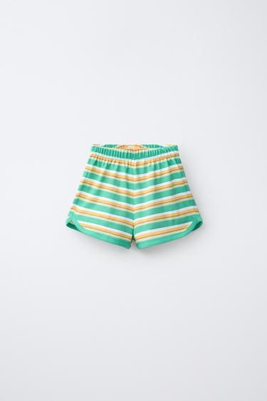 6-14 ANS/ PYJAMA HAWAI À RAYURES - Jaune de Zara - Image 3