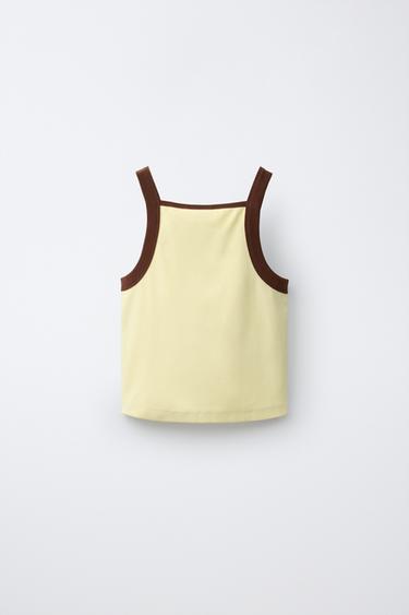 T-SHIRT PUKAS SURF - Jaune de Zara - Image 1