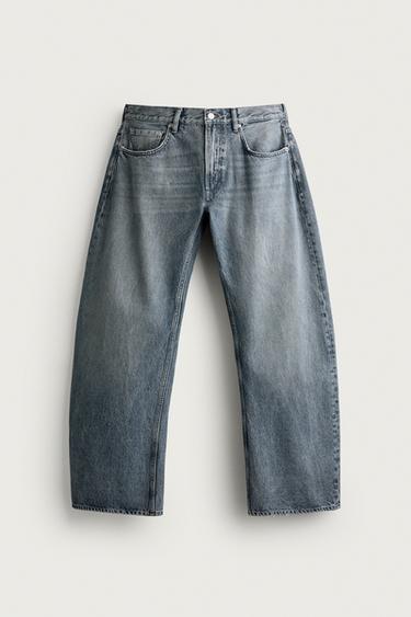 BALLOON FIT JEANS - Faded blue by Zara