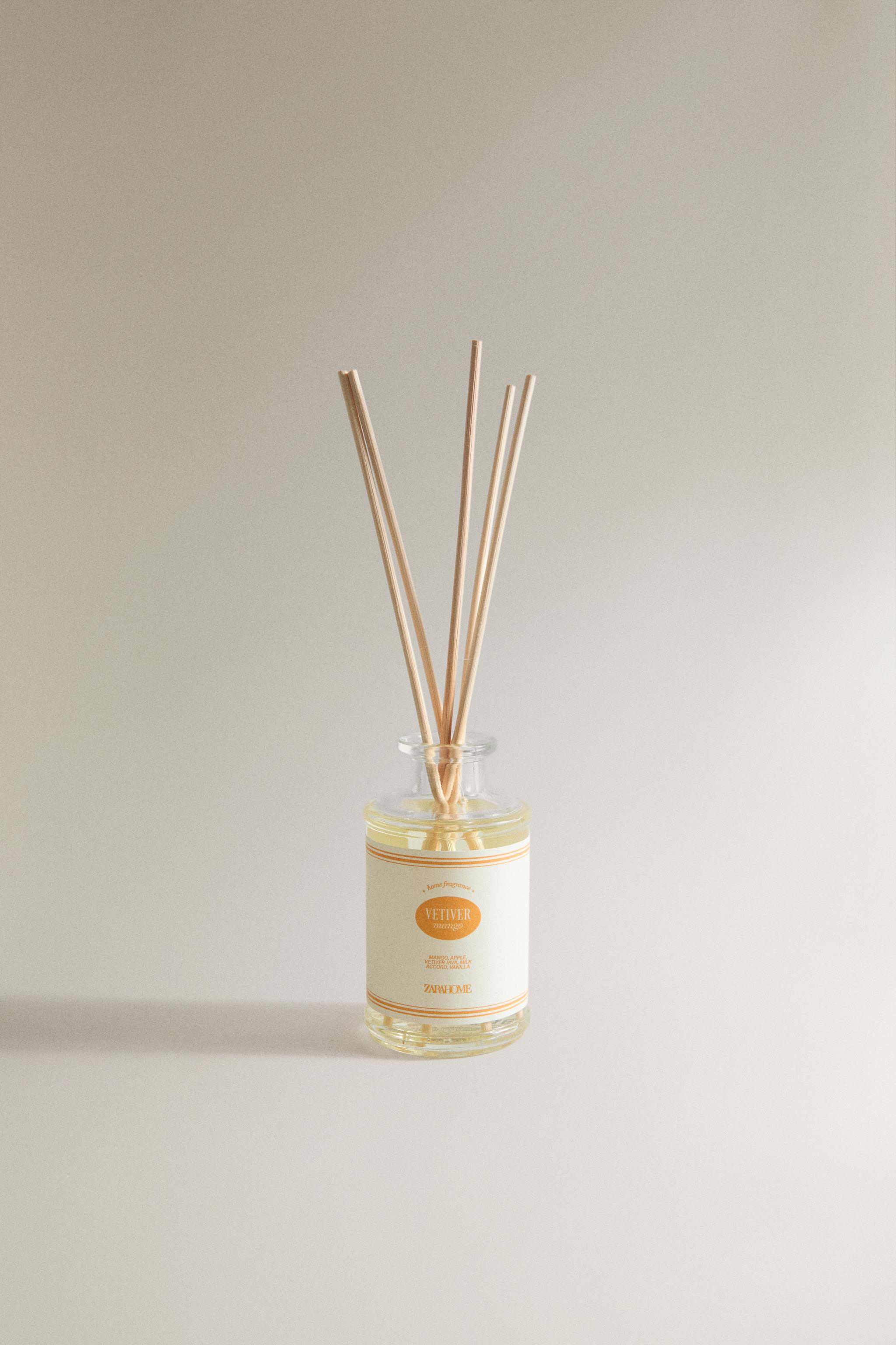190ML）VETIVER MANGO リードディフューザー - オレンジ色 | ZARA