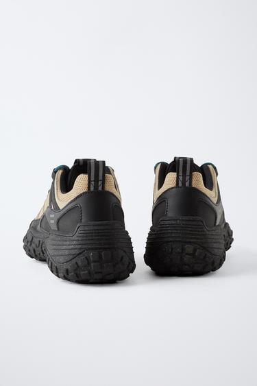 MULTI-PIECE TRAINERS - Sand Brown by Zara - Image 3