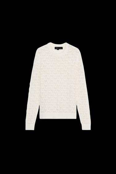 JERSEY PUNTO POINTELLE - Crudo de Zara - Imagen 0
