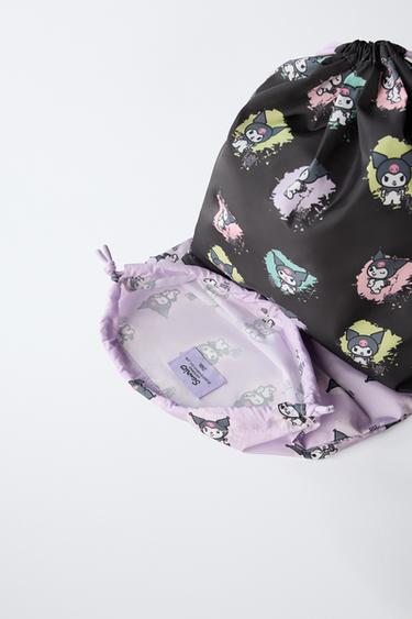 KUROMI © SANRIO SCHOOL BAG SET - Black by Zara - Image 3