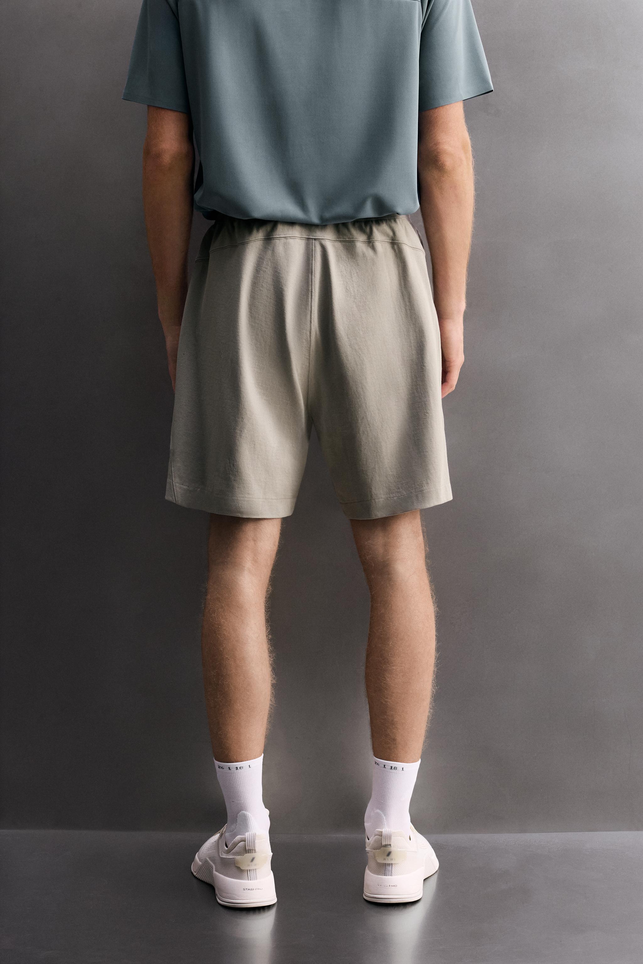 Мужские шорты Zara 9" COTTON BLEND TRAINING SHORTS — фото 3