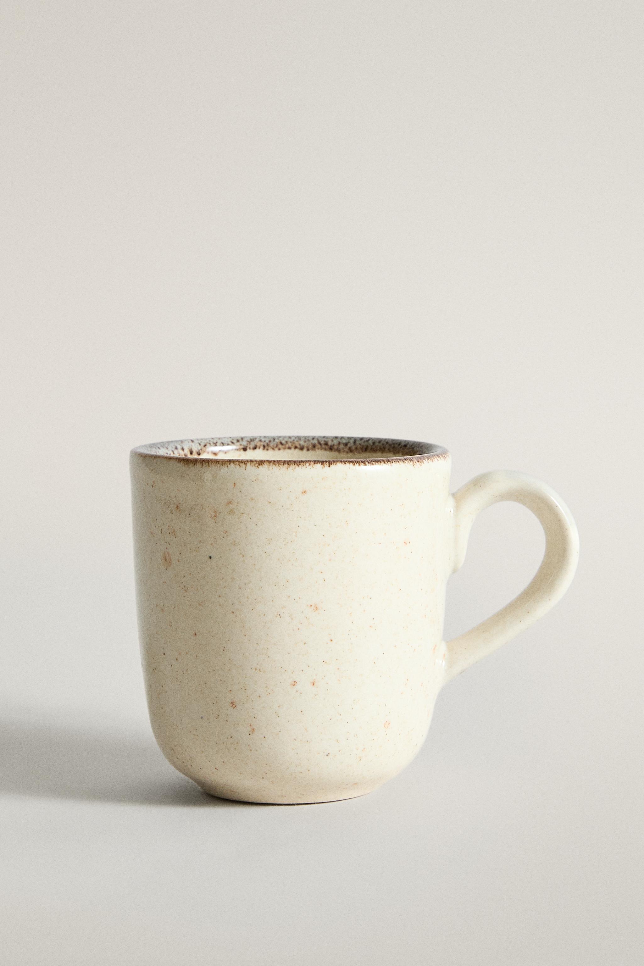 STONEWARE COFFEE CUP