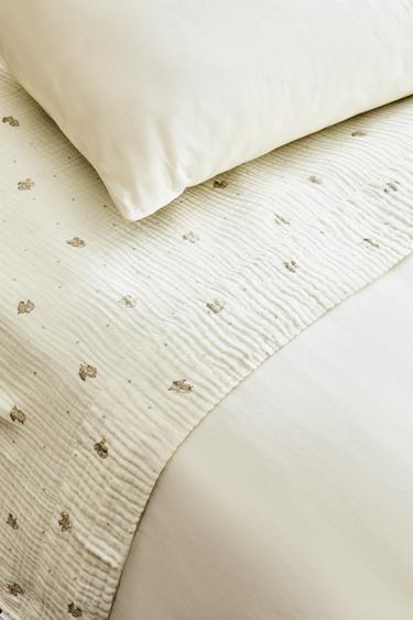 DRAP PLAT ENFANT GAZE ÉLÉPHANT - Gris de Zara - Image 5
