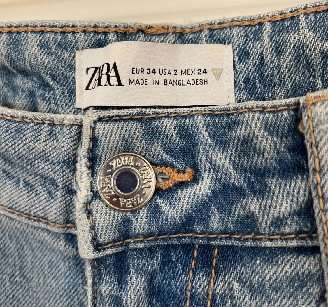 SLIM-FIT SPLIT-HEM TRF JEANS - Image 3