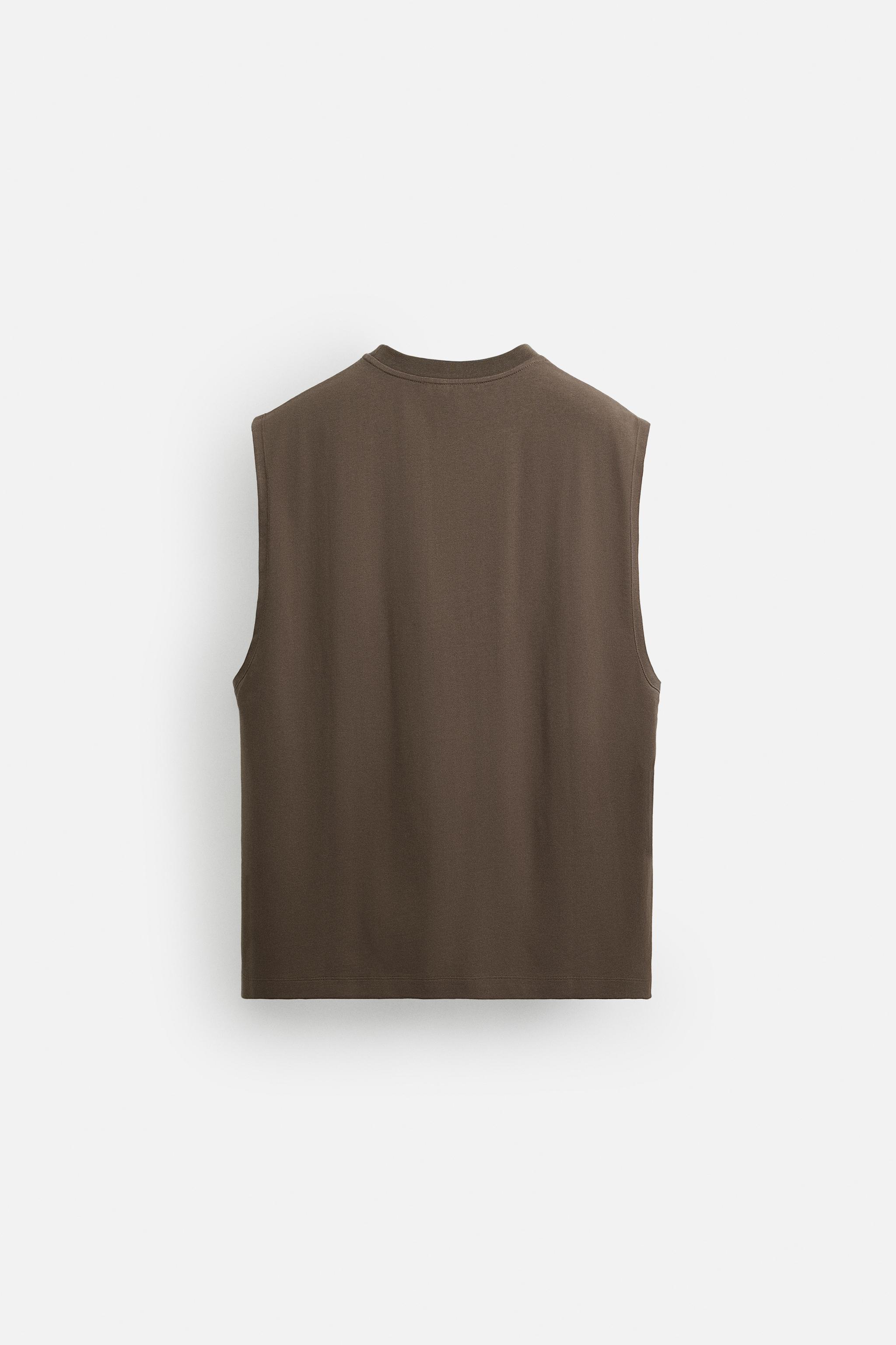 RELAXED FIT TANK T-SHIRT