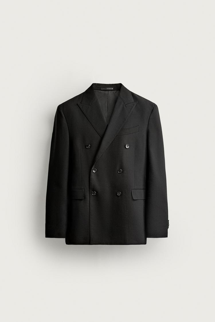 Blazer cruzada traje