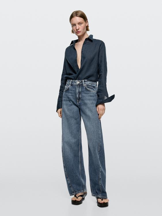 Barrel fit jeans from Zara - $130