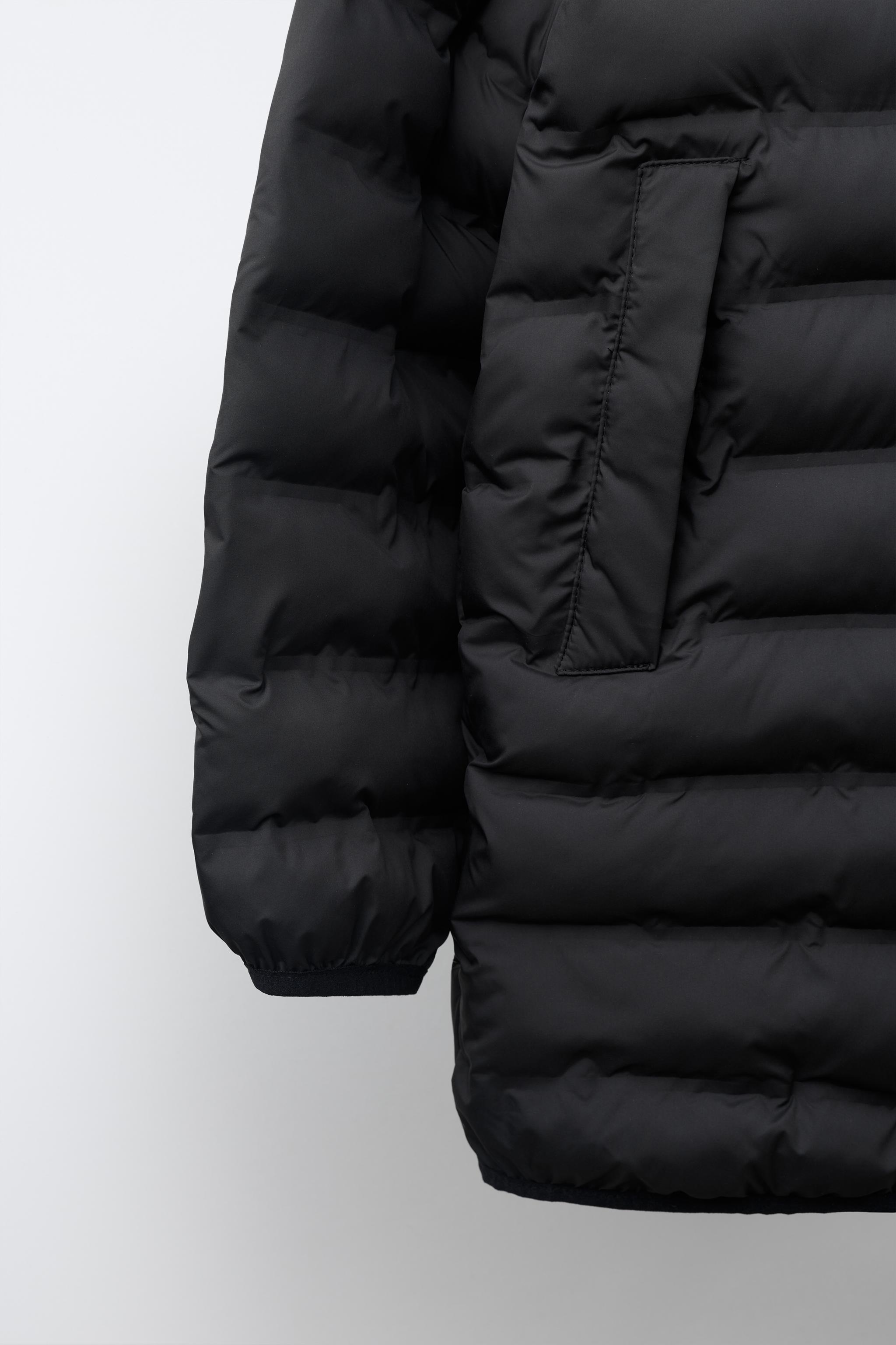 MANTEAU LONG MATELASSÉ DÉPERLANT